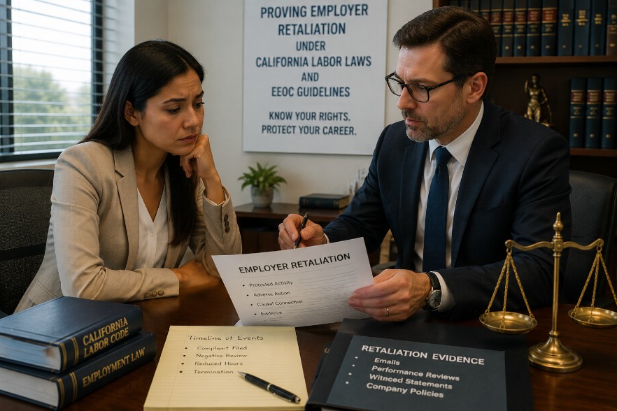 Proving Employer Retaliation Under California Labor Laws and EEOC Guidelines